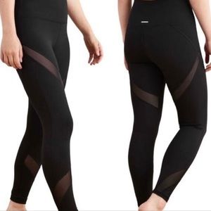 AEO High Waisted Mesh Cut-Out Leggings